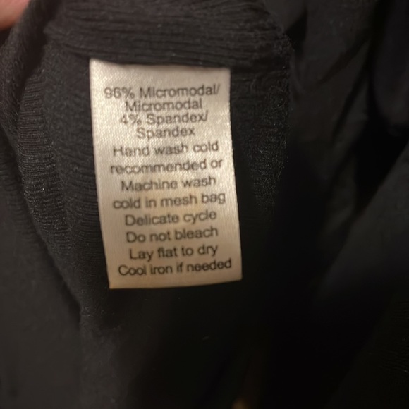 ATM Anthony Thomas Melillo Ribbed Knit Midi Sweater Dress - Black - XS - Picture 5 of 8